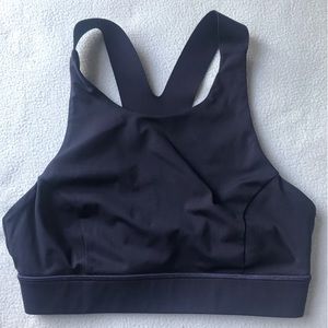 Lululemon Fast & Free Bra  - Black Swan